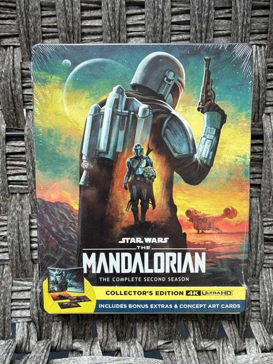 STAR WARS THE MANDALORIAN COMPLETE SECOND SEASON COLLECTORS EDITION 4K ULTRA HD