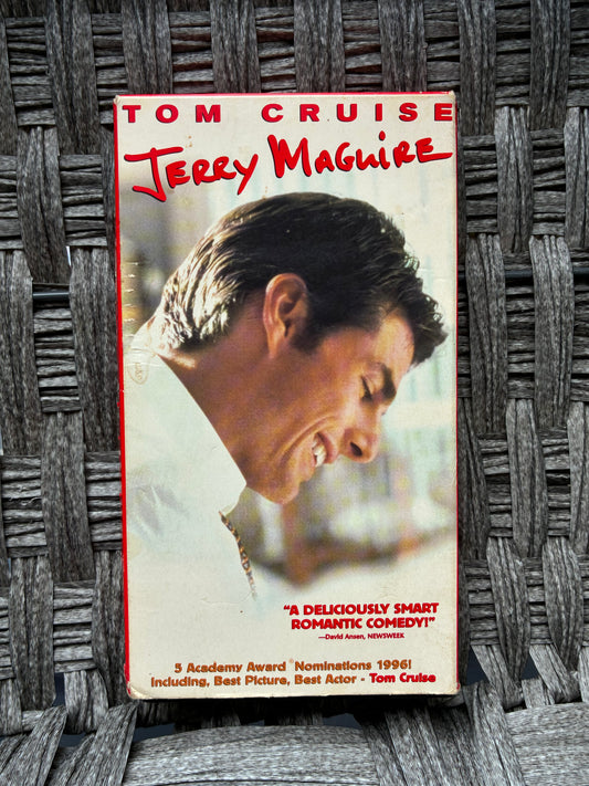 JERRY MAGUIRE VHS (1996) TOM CRUISE PRE OWNED GOOD CONDITION