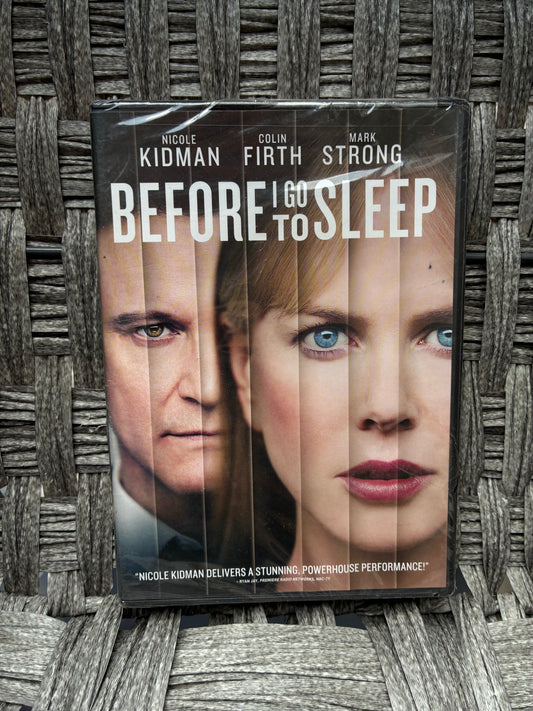 BEFORE I GO TO SLEEP DVD (2014) NICOLE KIDMAN MARK STRONG COLIN FIRTH NEW SEALED