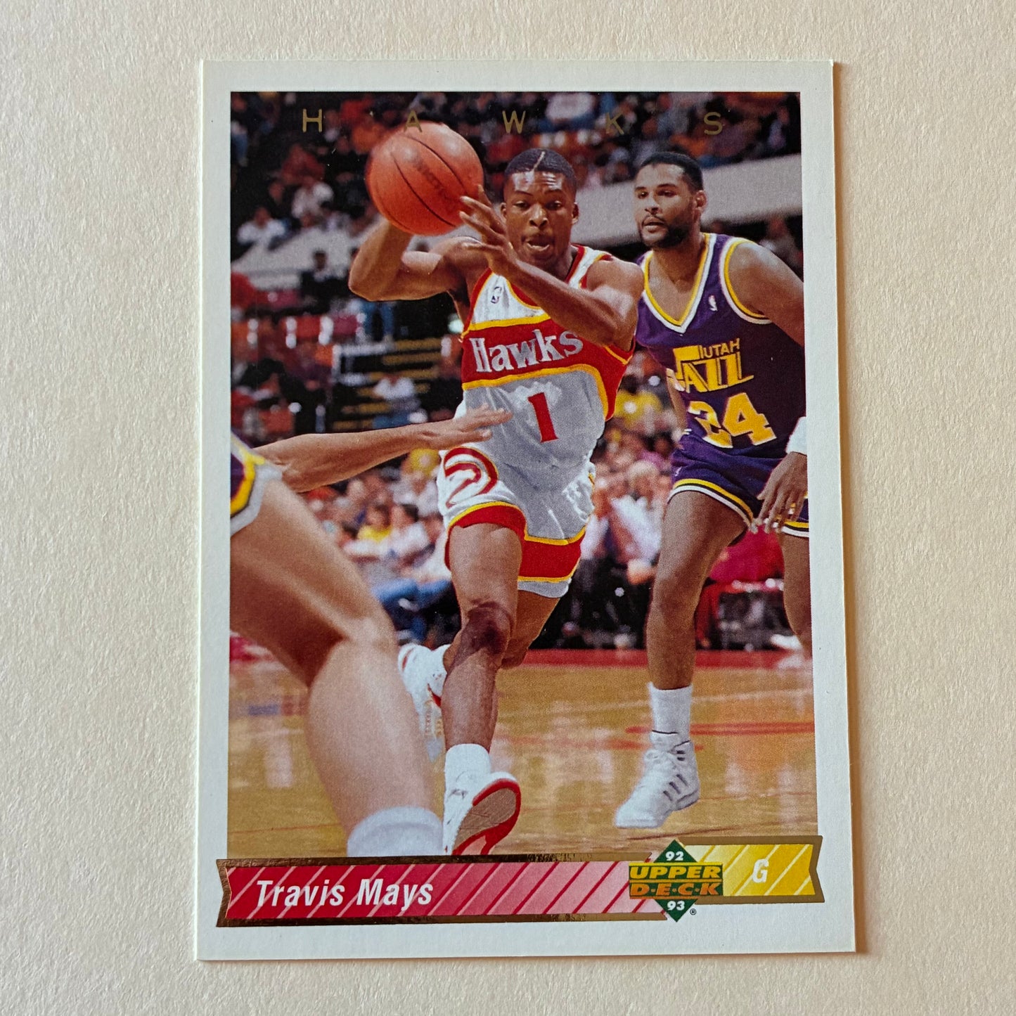 1992-1993 THE UPPER DECK NBA - TRAVIS MAYS #233