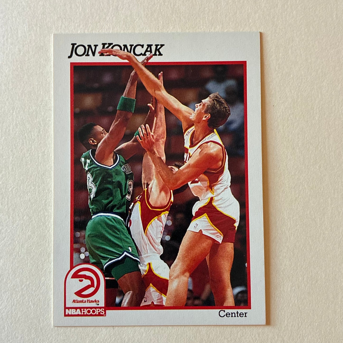 1991 NBA HOOPS - JON KONCAK #333 (HAWKS)