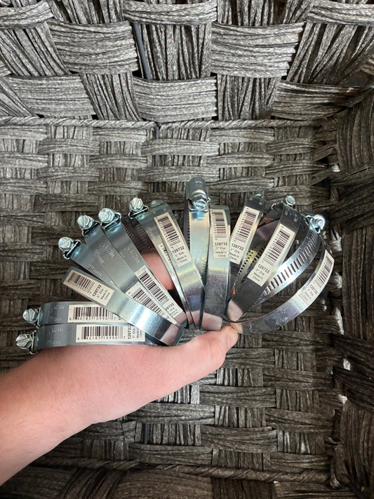 14X 3 1/2" 89MM HOSE CLAMP