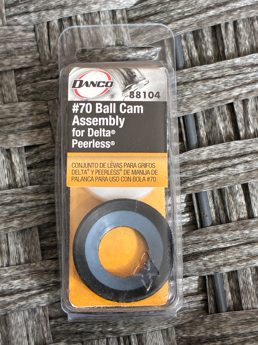 DANCO 88104 #70 BALL CAM ASSEMBLY FOR DELTA SINGLE HANDLE FAUCETS