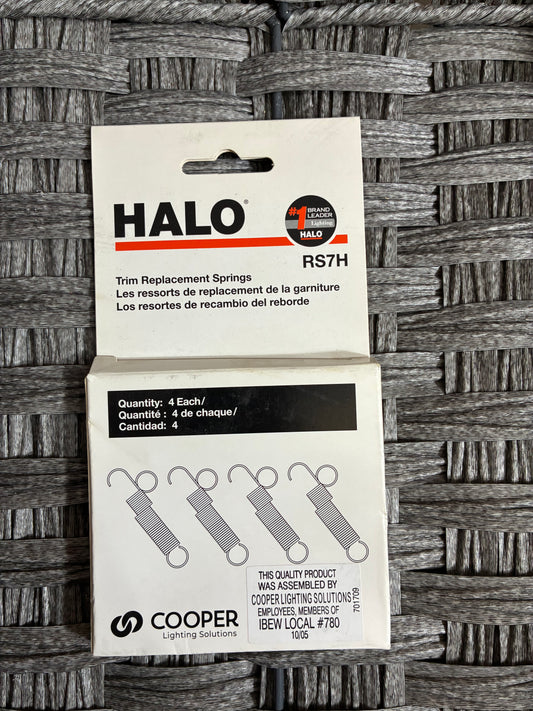 HALO RS7H TRIM REPLACEMENT SPRINGS 4PCS