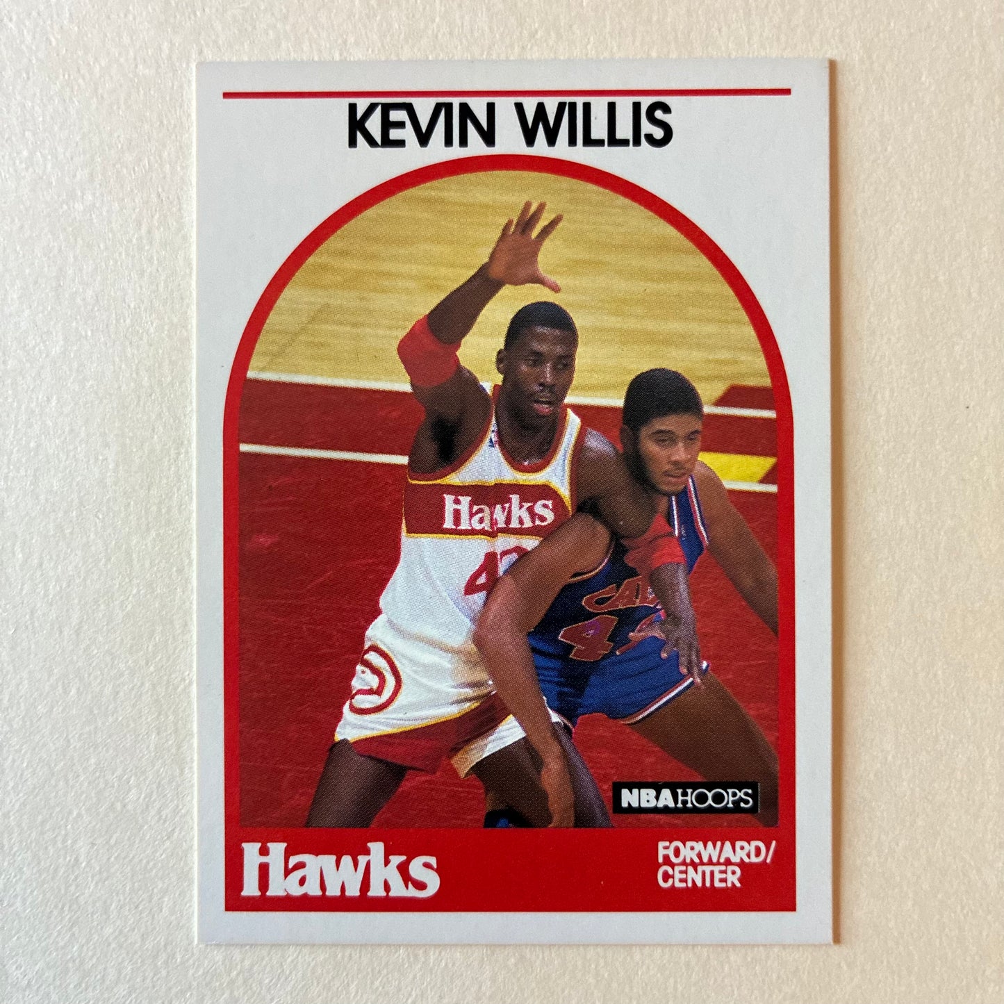 1989-1990 NBA HOOPS - KEVIN WILLIS #98 (HAWKS)