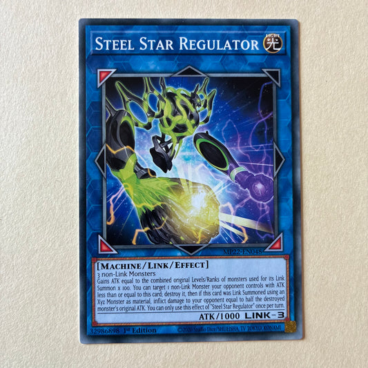 2020 YU-GI-OH! TCG - STEEL STAR REGULATOR (MP22-EN048) 1ST EDITION