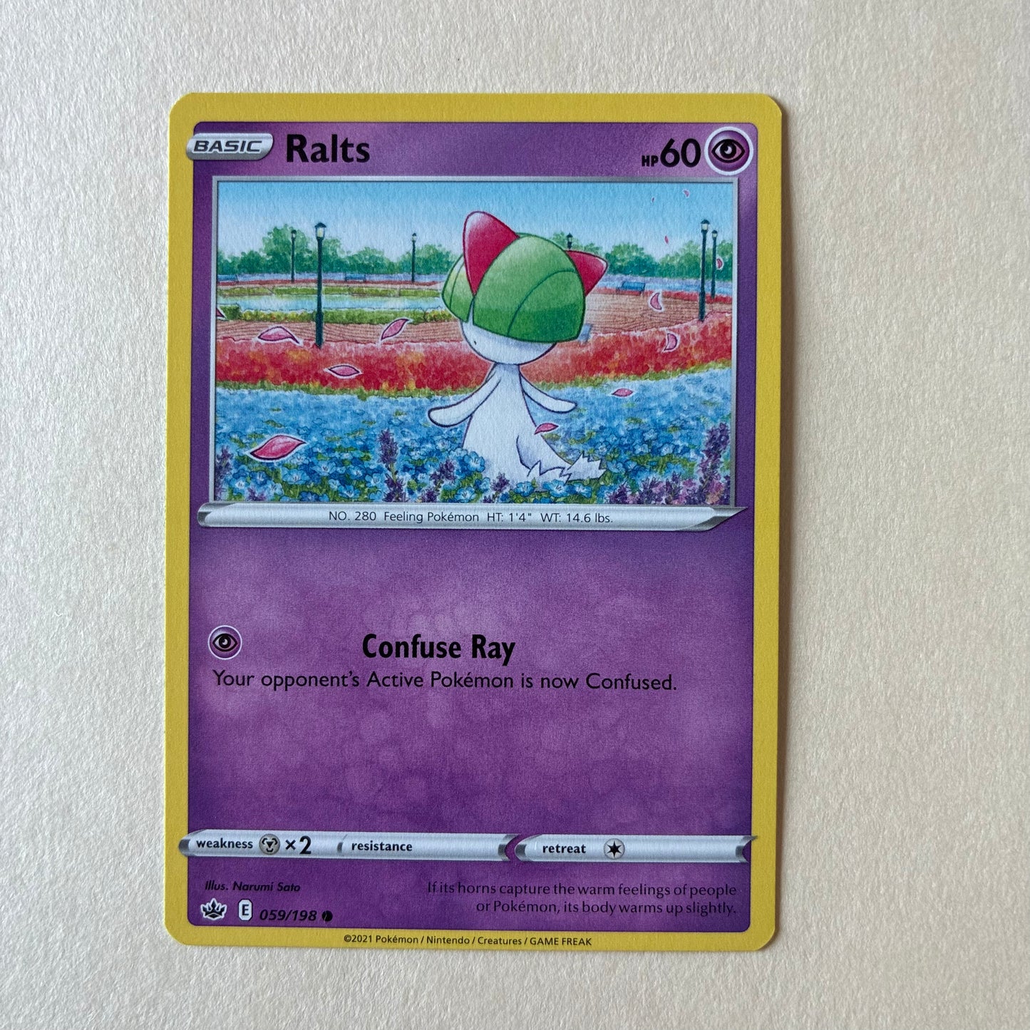 2021 POKEMON TCG - RALTS 059/198