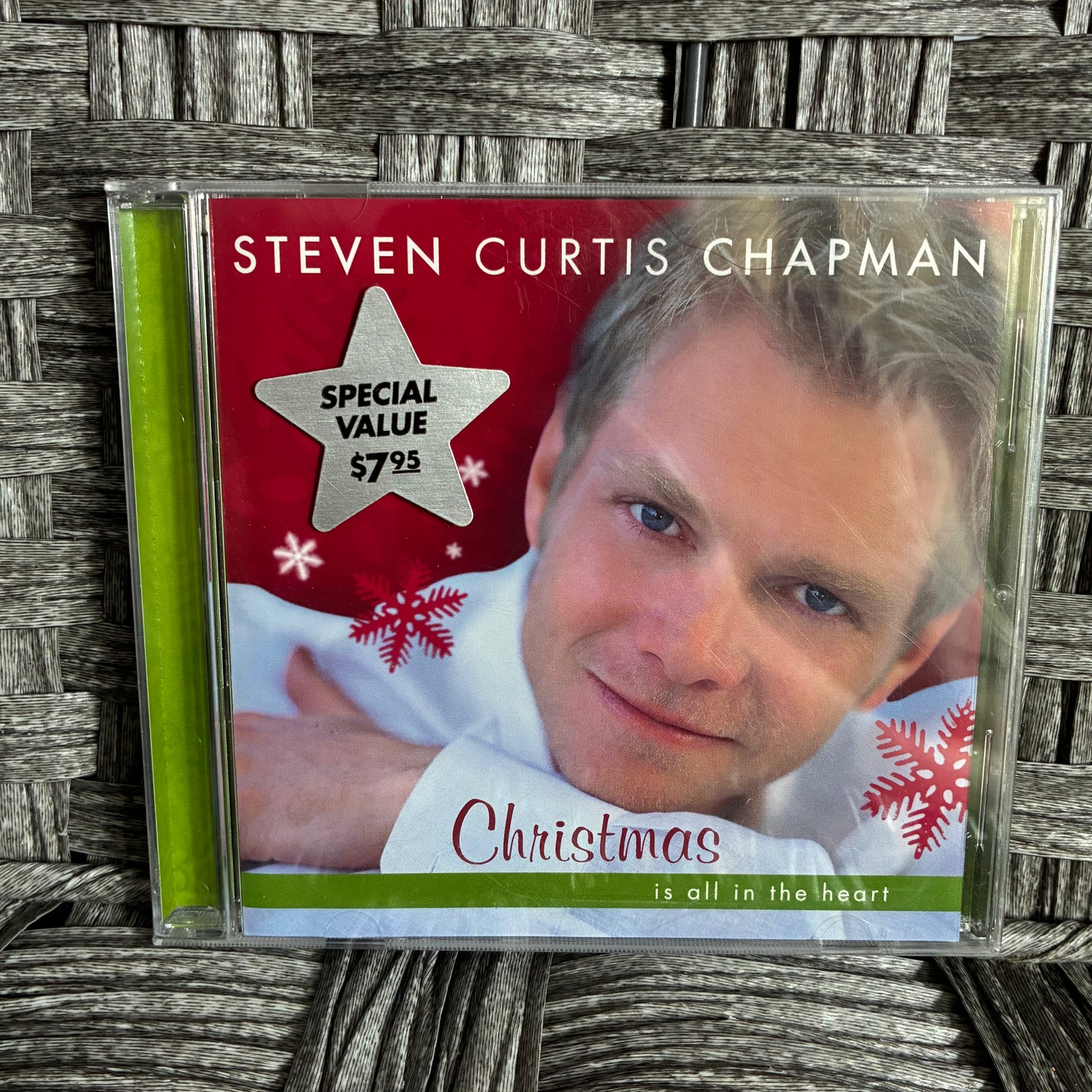STEVEN CURTIS CHAPMAN - CHRISTMAS IS ALL IN THE HEART - CD - SEALED