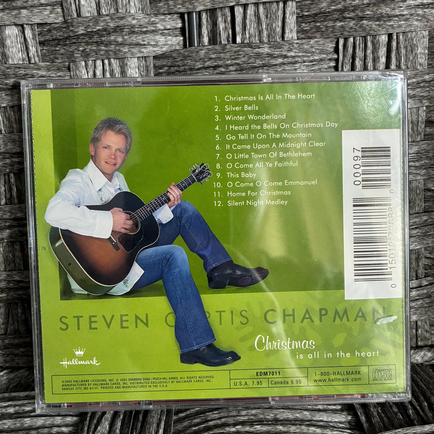 STEVEN CURTIS CHAPMAN - CHRISTMAS IS ALL IN THE HEART - CD - SEALED