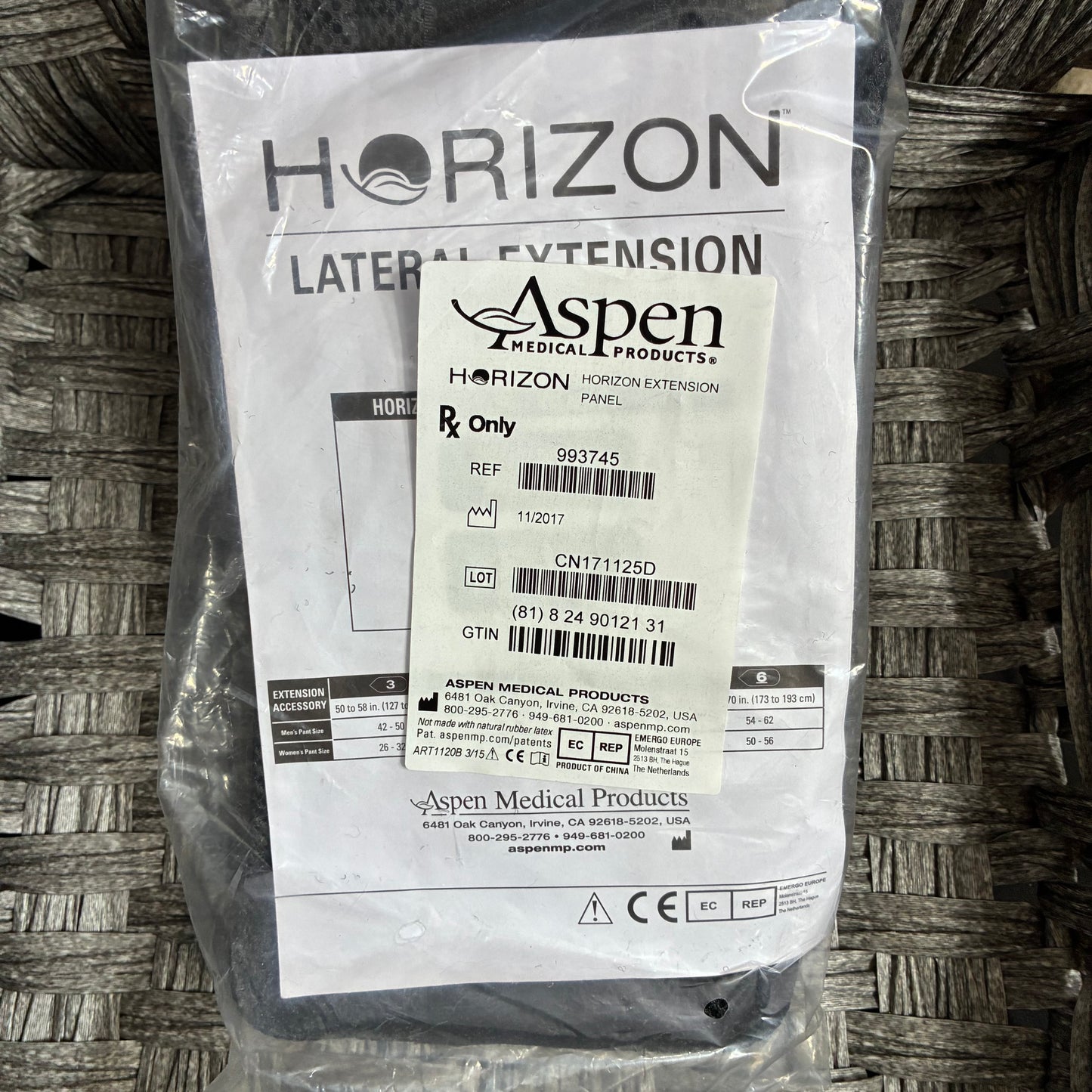 HORIZON LATERAL EXTENSION PANELS #993745