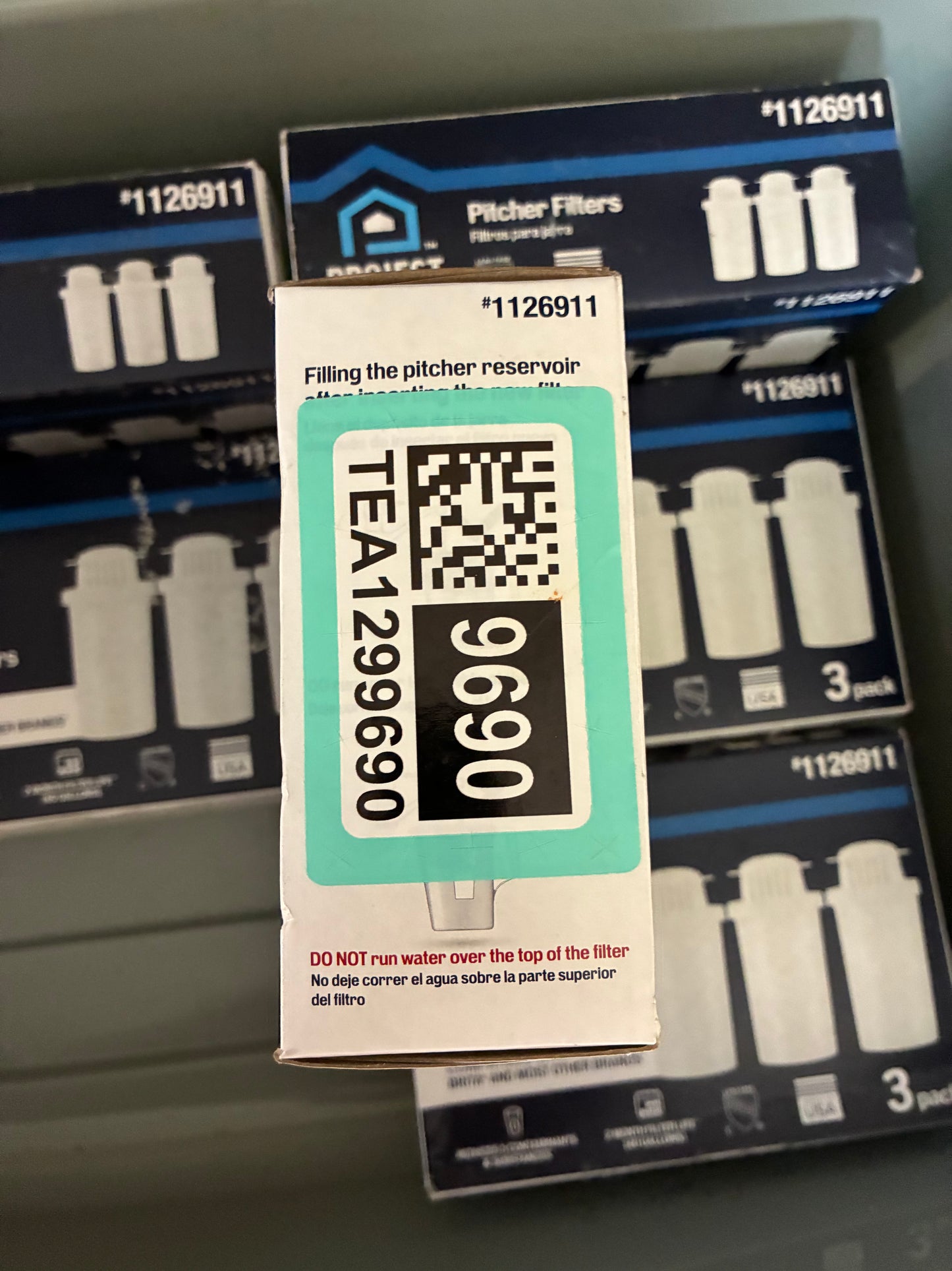 6X PACKS OF 3CT PROJECT SOURCE BRITA COMPATIBLE PITCHER FILTERS