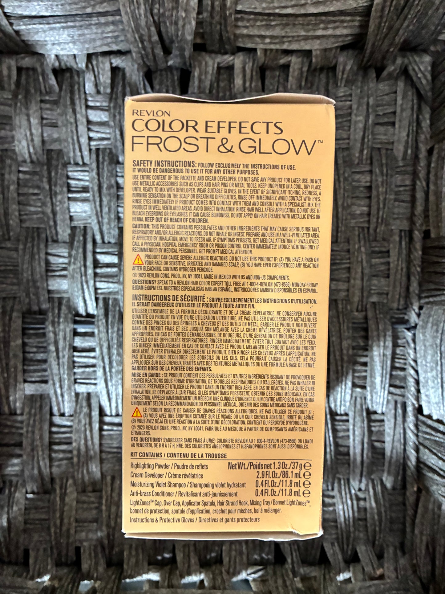 REVLON COLOR EFFECTS FROST & GLOW ALL-IN-ONE HIGHLIGHTING KIT, BLONDE PERMANENT