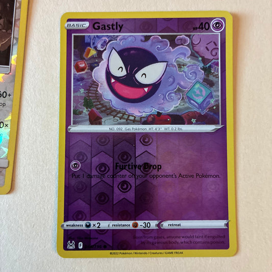 2022 POKEMON TCG GASTLY 064/196 HOLO