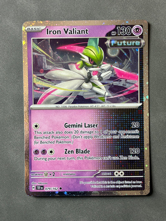 2024 POKEMON TCG - IRON VALIANT 079/162 COSMO HOLO
