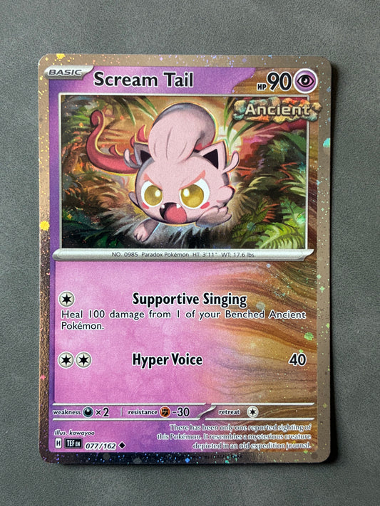 2024 POKEMON TCG - SCREAM TAIL 077/162 COSMO HOLO
