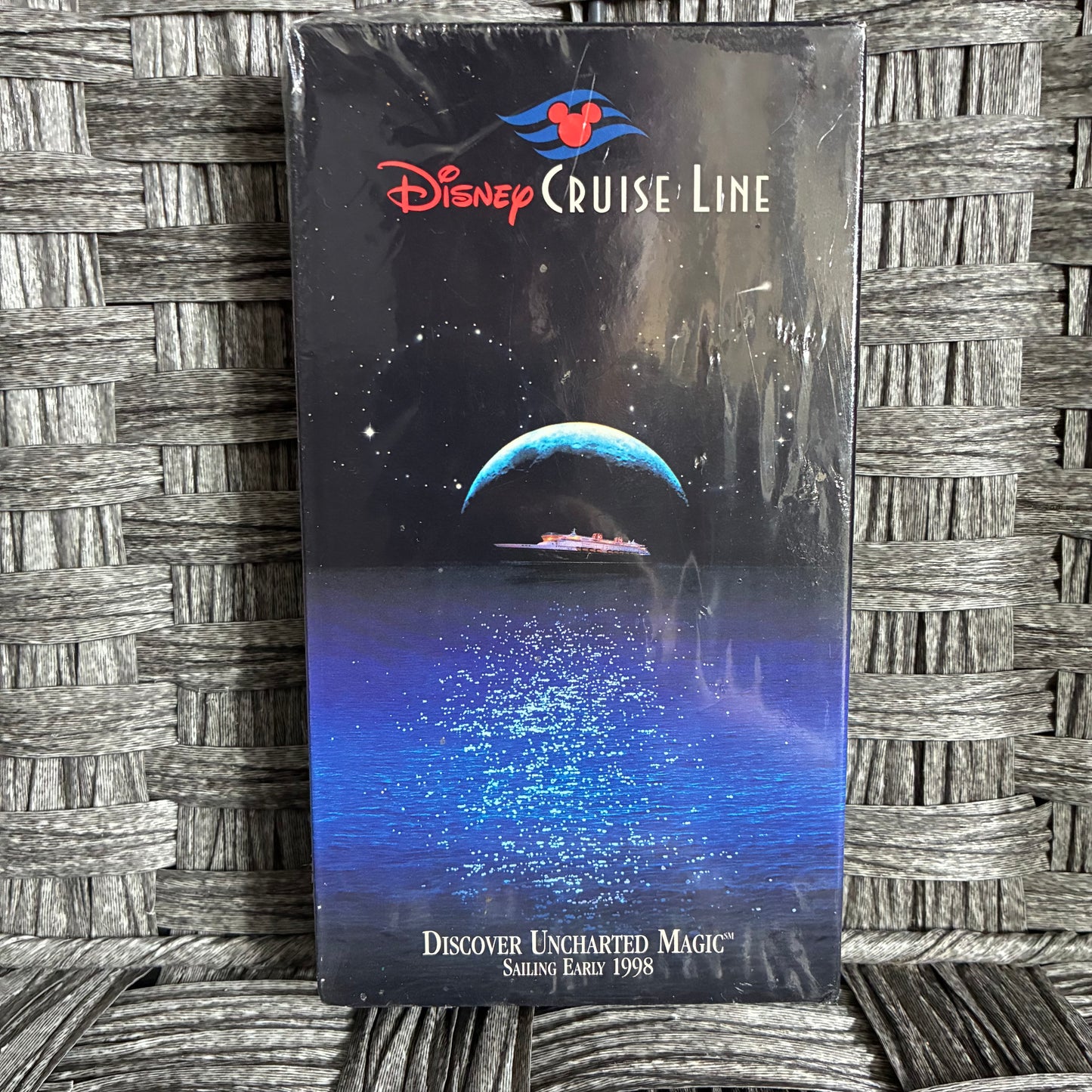 DISNEY CRUISE LINE DISCOVER UNCHARTED MAGIC - VHS - 1998 - SEALED