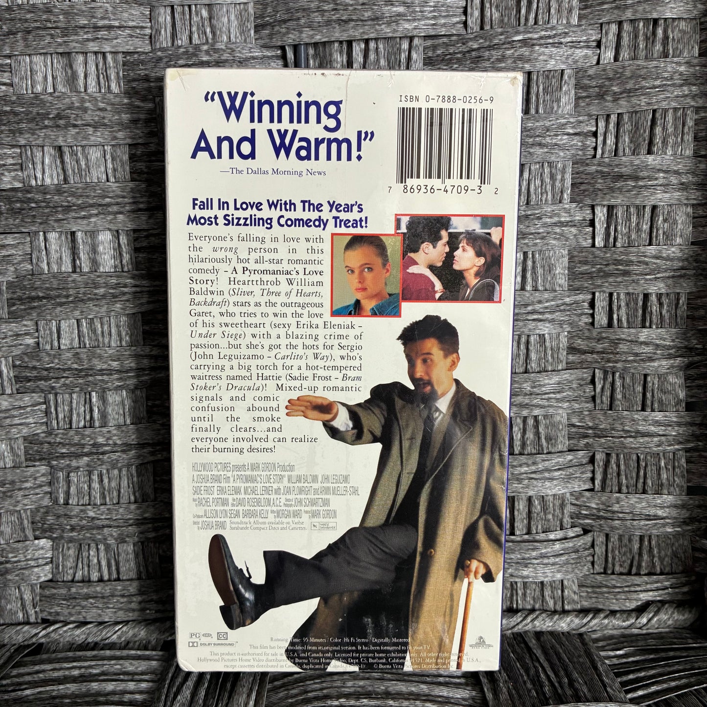 A PYROMANIAC'S LOVE STORY - ERIKA ELENIAK, WILLIAM BALDWIN, FROST - VHS - SEALED