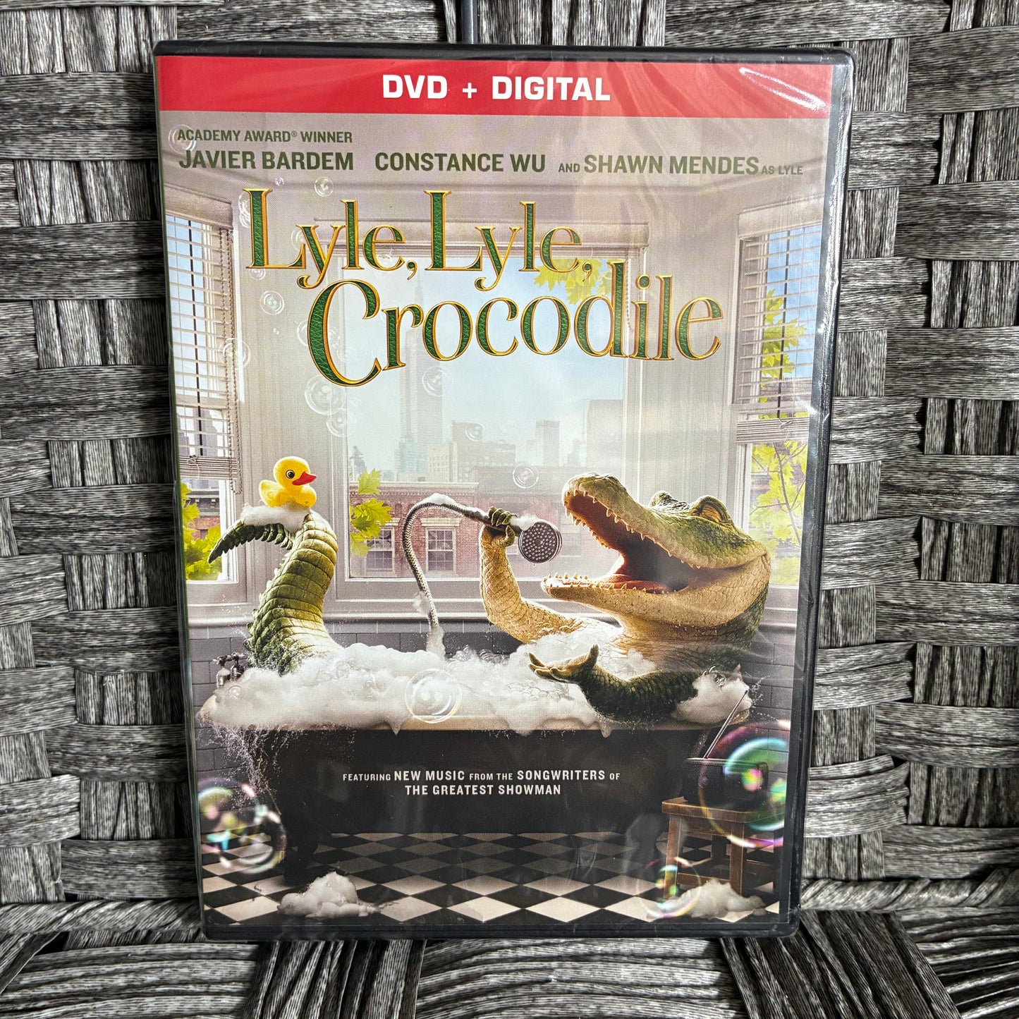 LYLE, LYLE, CROCODILE - DVD + DIGITAL - SHAWN MENDES, CONSTANCE WU - SEALED