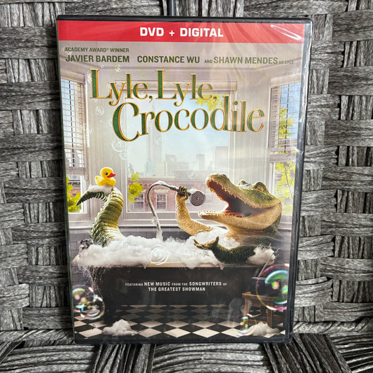 LYLE, LYLE, CROCODILE - DVD + DIGITAL - SHAWN MENDES, CONSTANCE WU - SEALED