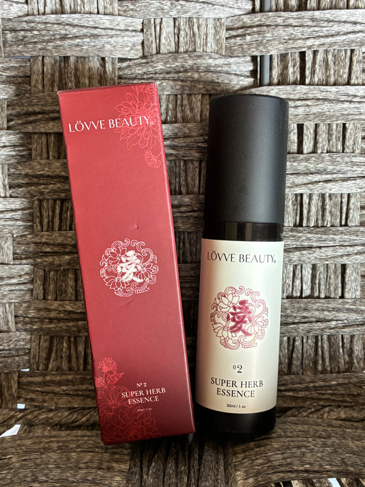 LÖVVE BEAUTY NO. 2 SUPER HERB ESSENCE 30ML HOLISTIC SKINCARE CHINESE HERBS