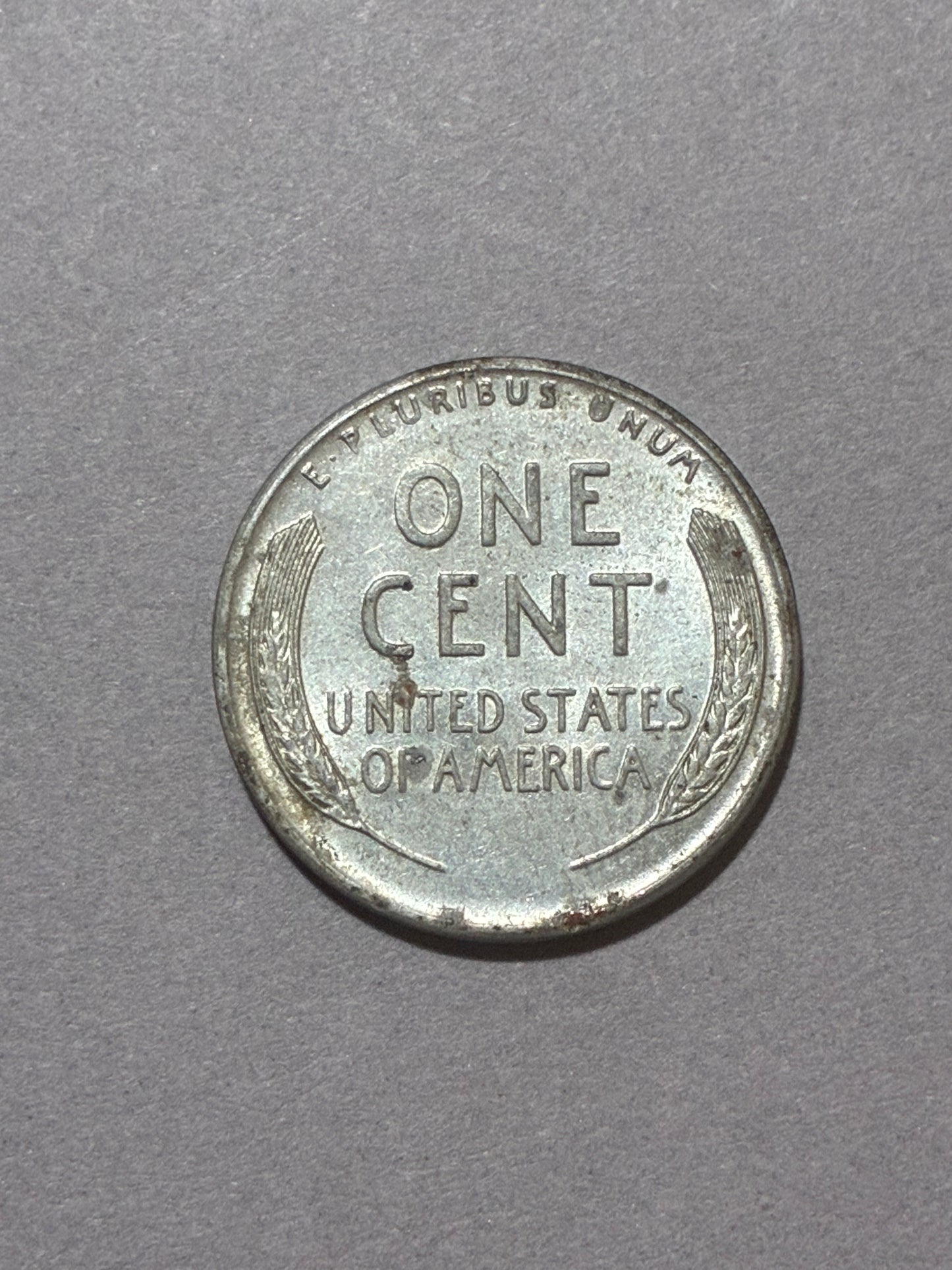 1943 STEEL WHEAT PENNY NO MINT MARK CIRCULATED - FAIR (LN0001)