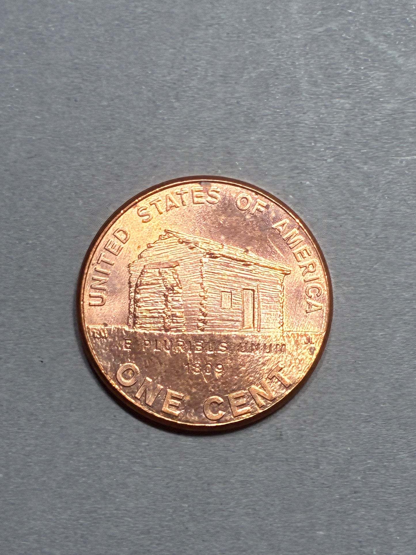 2009 PENNY NO MINT MARK LINCOLN LOG CABIN MEMORIAL CIRCULATED - GREAT (LN0010)