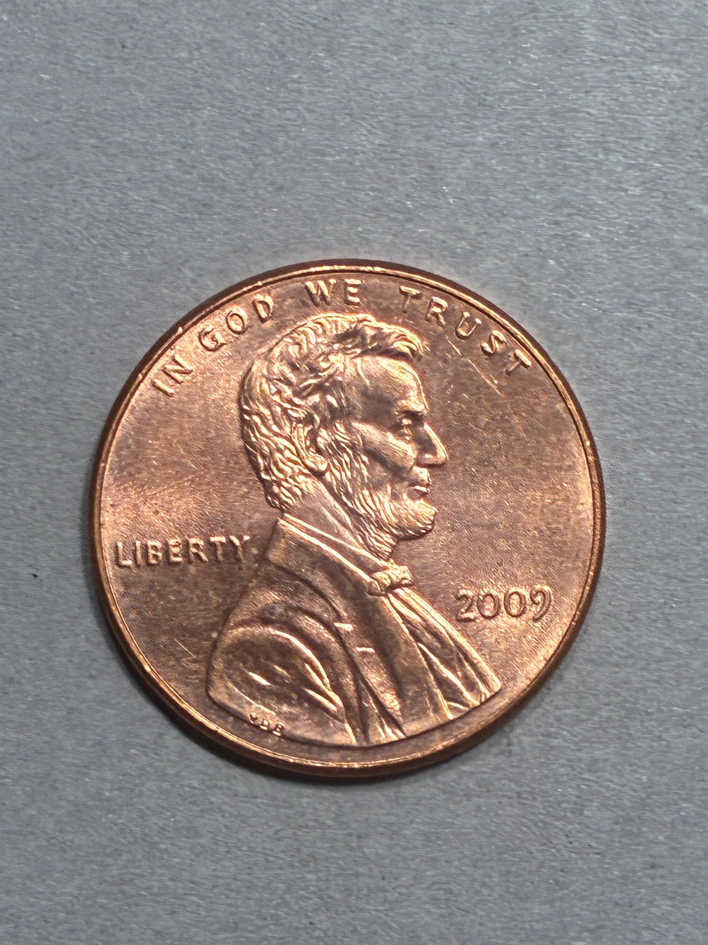 2009 PENNY NO MINT MARK LINCOLN ON LOG MEMORIAL CENT CIRCULATED - GREAT (LN0013)