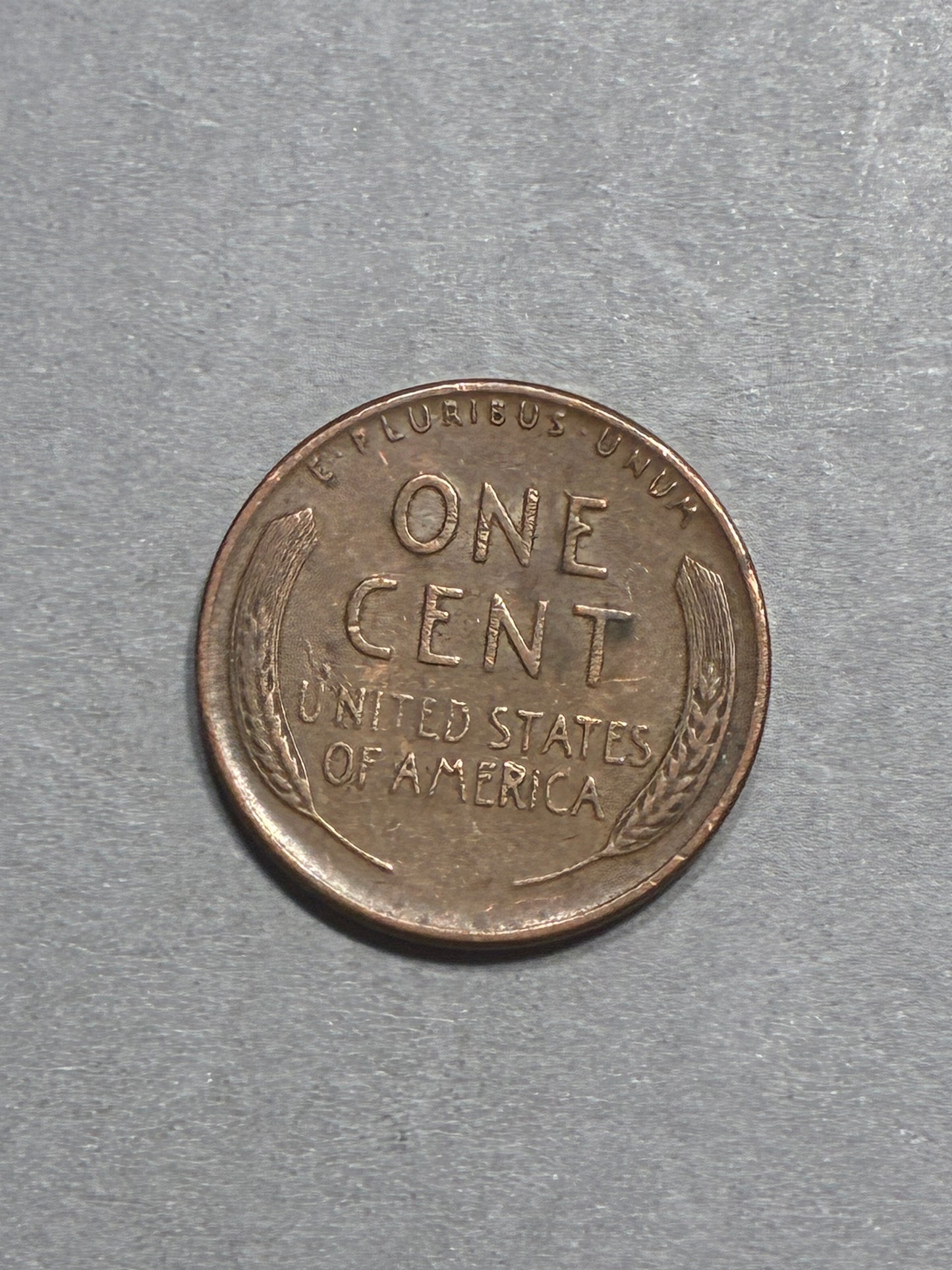 1951 D PENNY 95% COPPER "L" ON RIM CIRCULATED - GOOD (LN0036)
