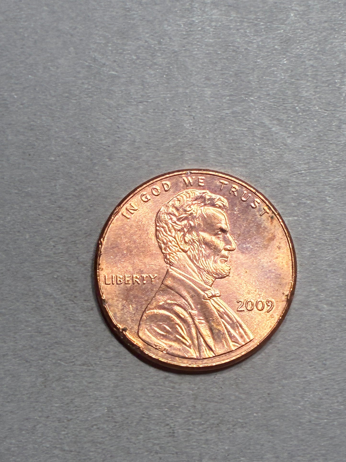 2009 PENNY NO MINT MARK LINCOLN ON LOG MEMORIAL CENT CIRCULATED (LN0039)