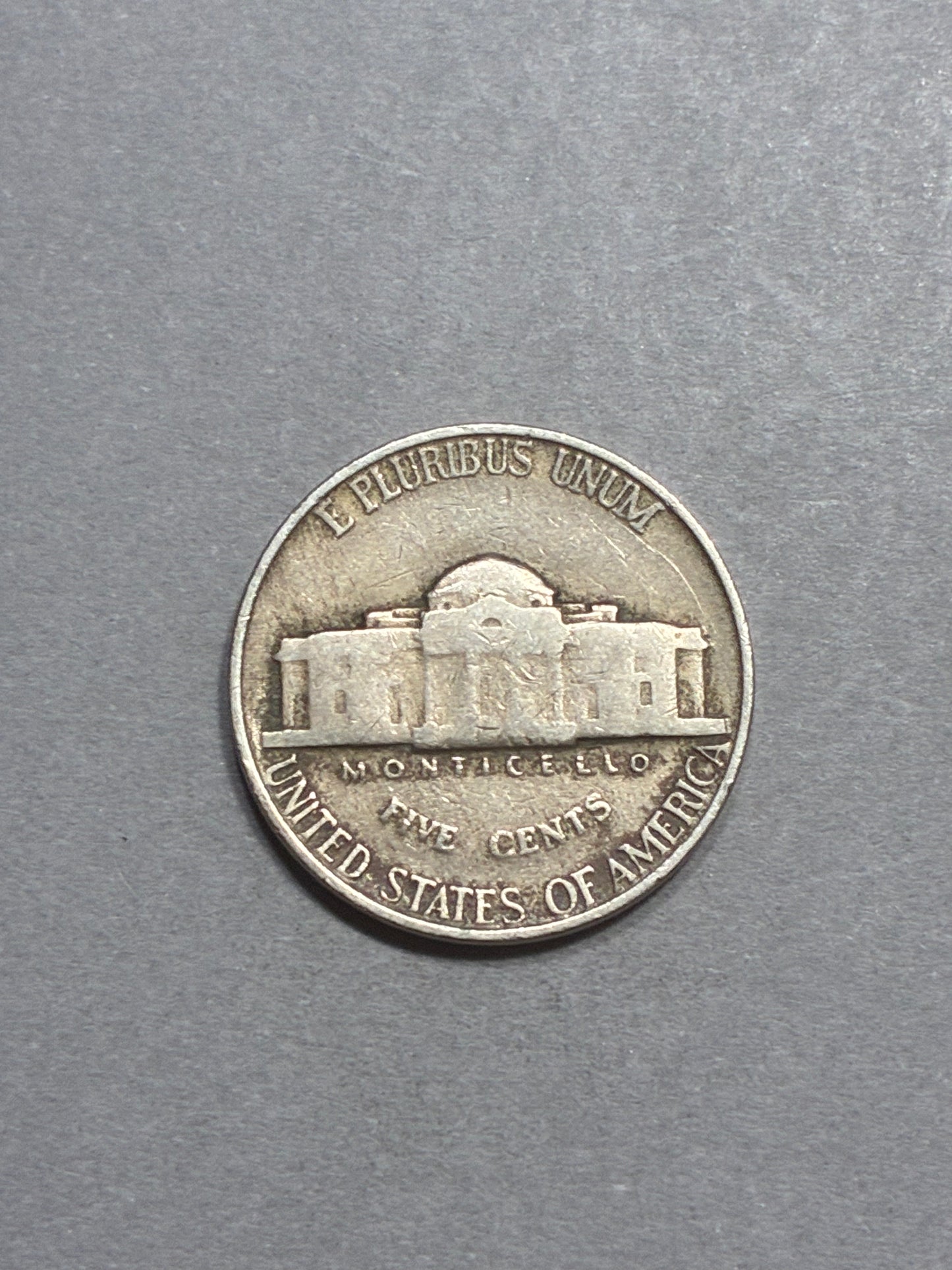 1941 NICKEL NO MINT MARK - CIRCULATED - FAIR (LN0019)