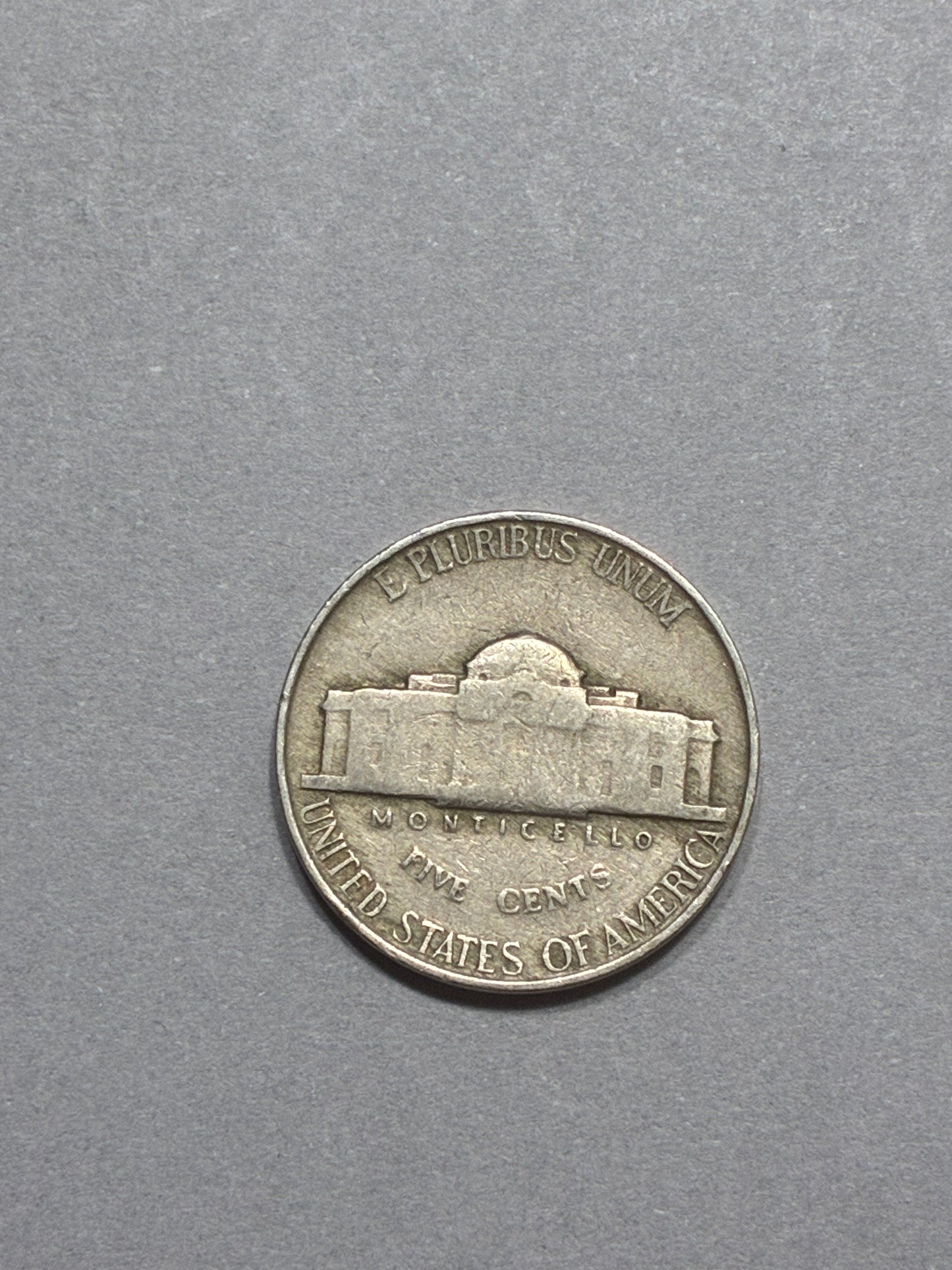 1946 NICKEL NO MINT MARK - CIRCULATED (LN0028)