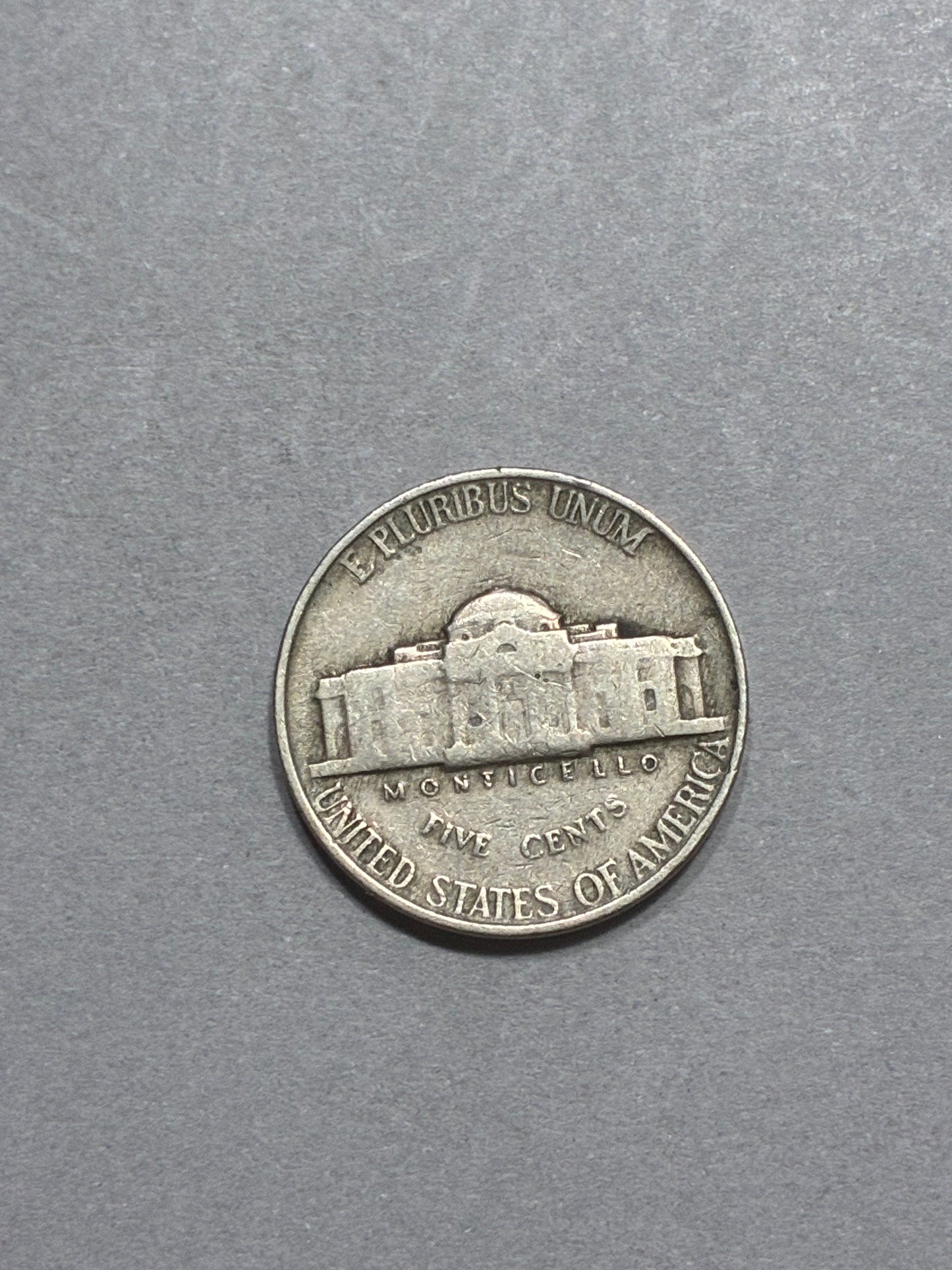 1946 NICKEL NO MINT MARK - CIRCULATED (LN0043)