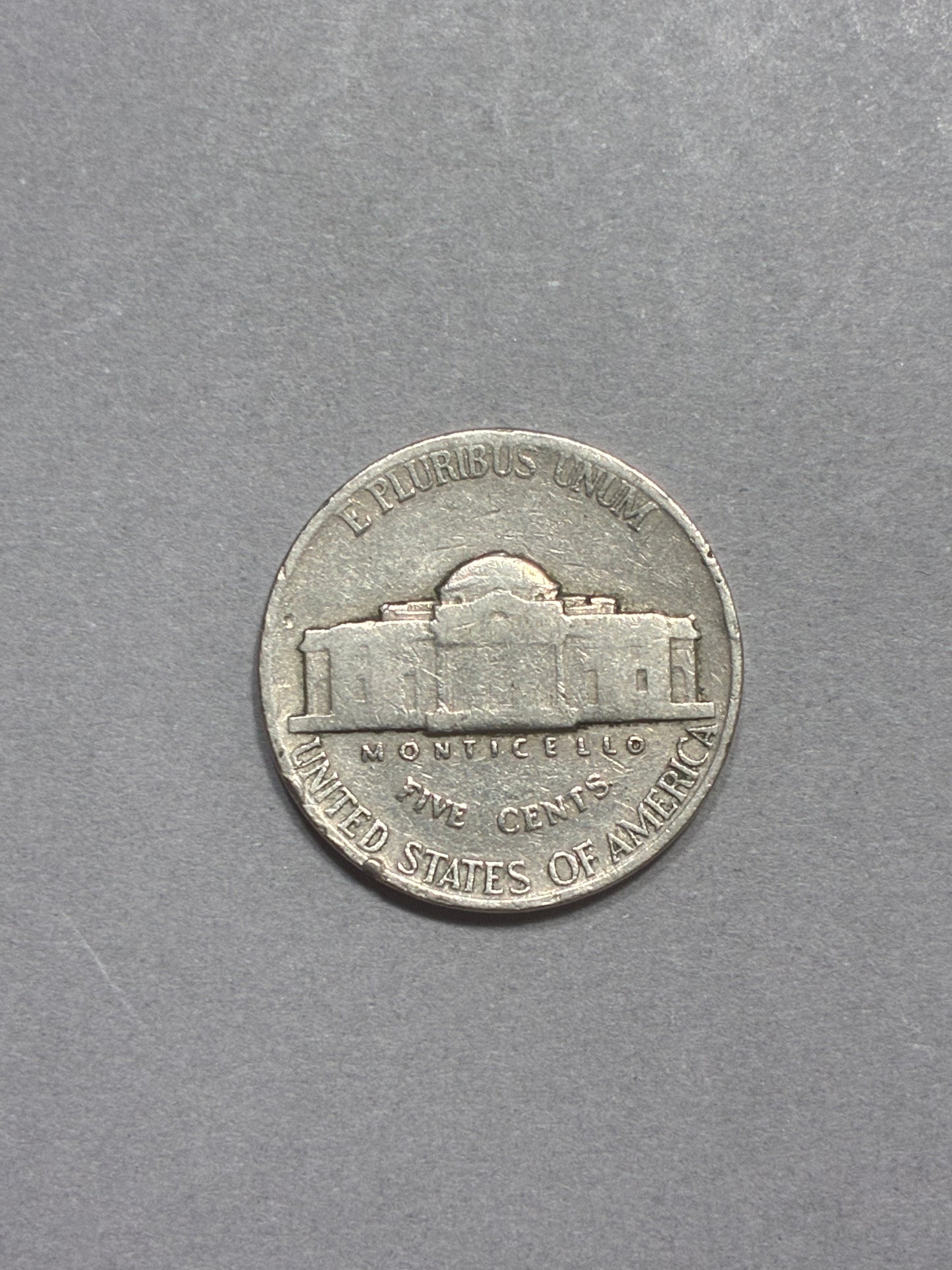 1939 NICKEL NO MINT MARK - CIRCULATED (LN0050)