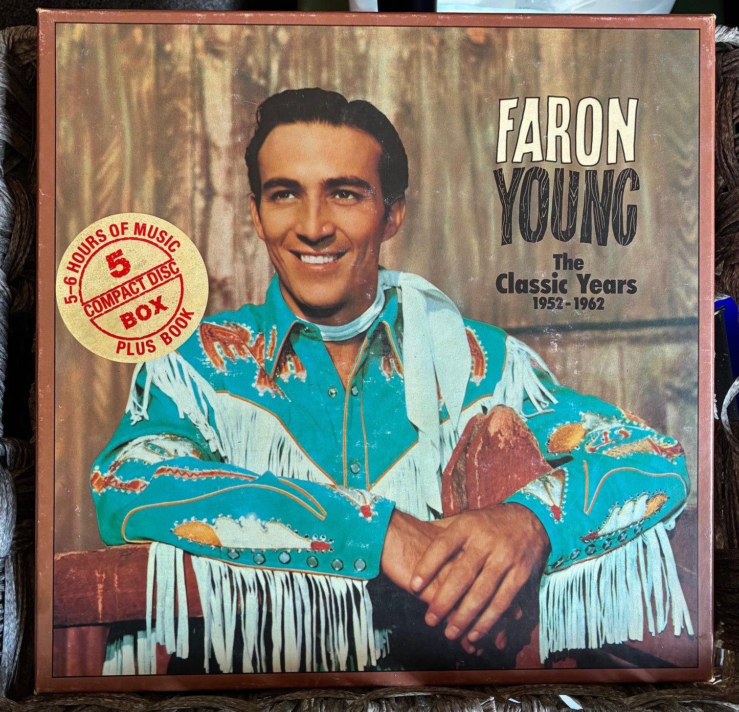 FARON YOUNG 1952-1962 THE CLASSIC YEARS BEAR FAMILY 5 CD SET WITH BOOK