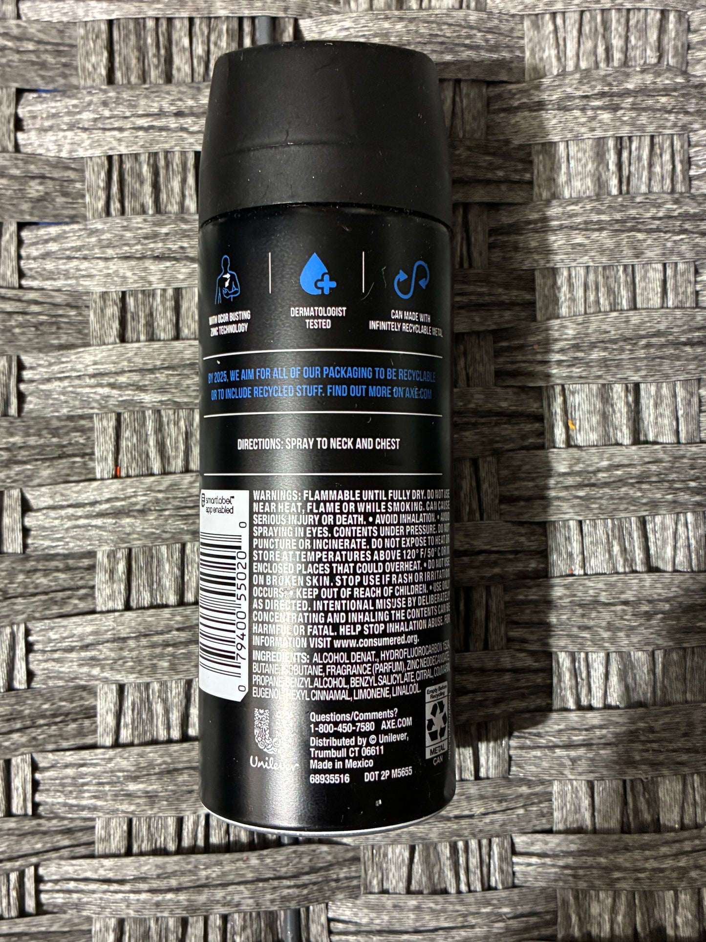 AXE DEODORANT BODY SPRAY - PHOENIX 4OZ