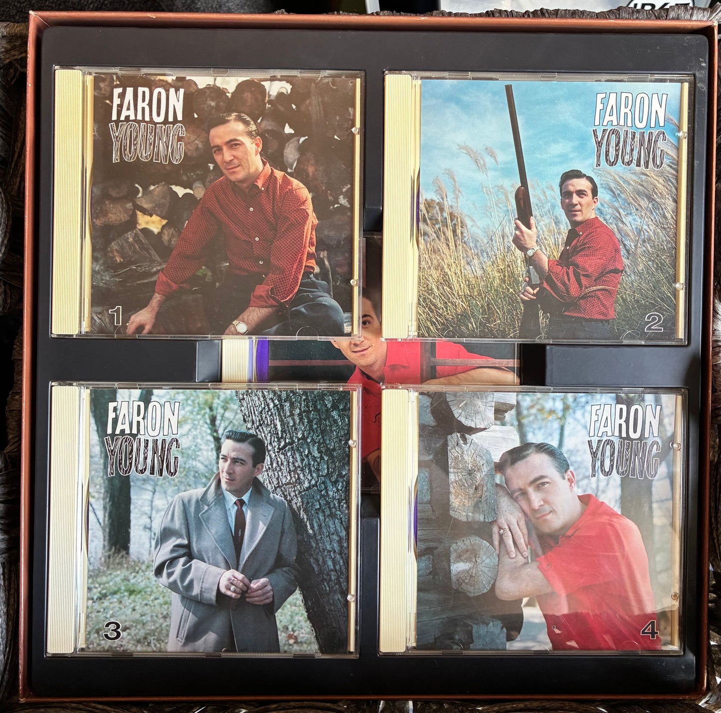 FARON YOUNG 1952-1962 THE CLASSIC YEARS BEAR FAMILY 5 CD SET WITH BOOK