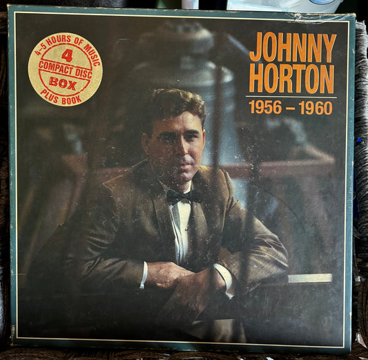 JOHNNY HORTON 1950-1960 4 CD SET WITH BOOK