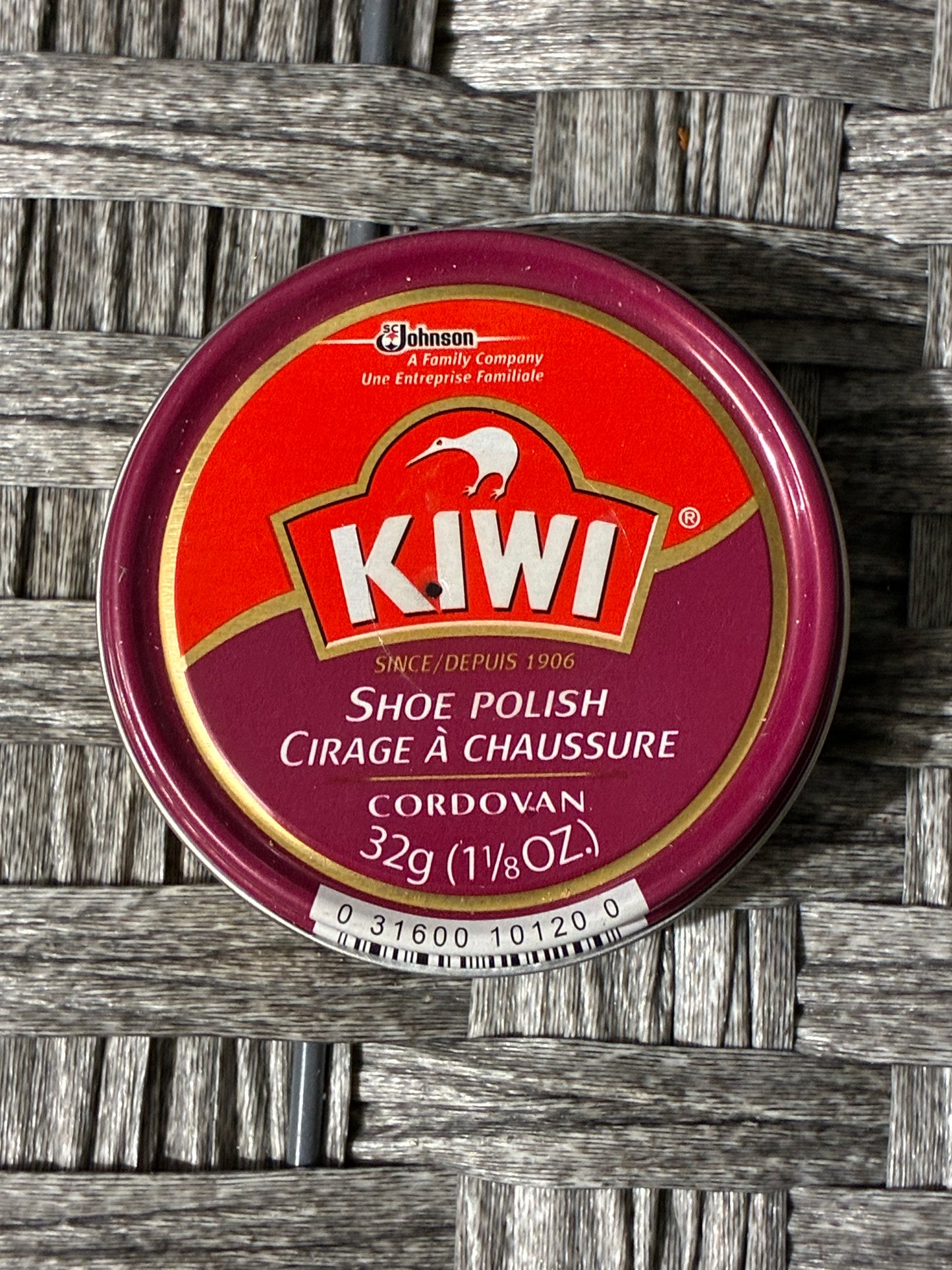 KIWI SHOE POLISH - CORDOVAN - 32G - BRAND NEW