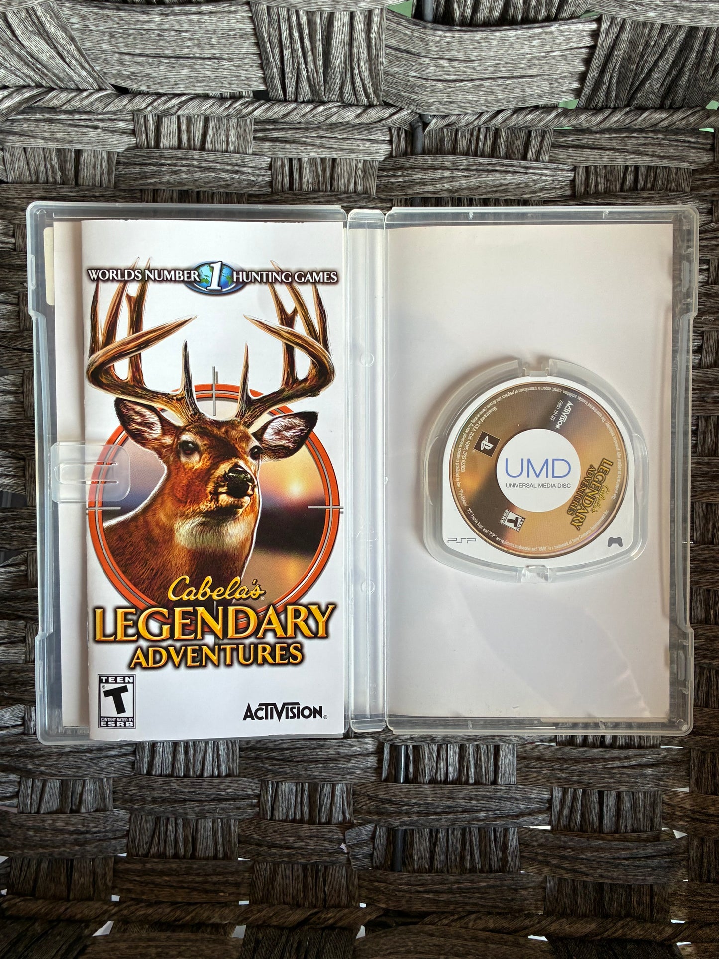 CABELA'S LEGENDARY ADVENTURES - 2008 ACTIVISION - SONY PSP