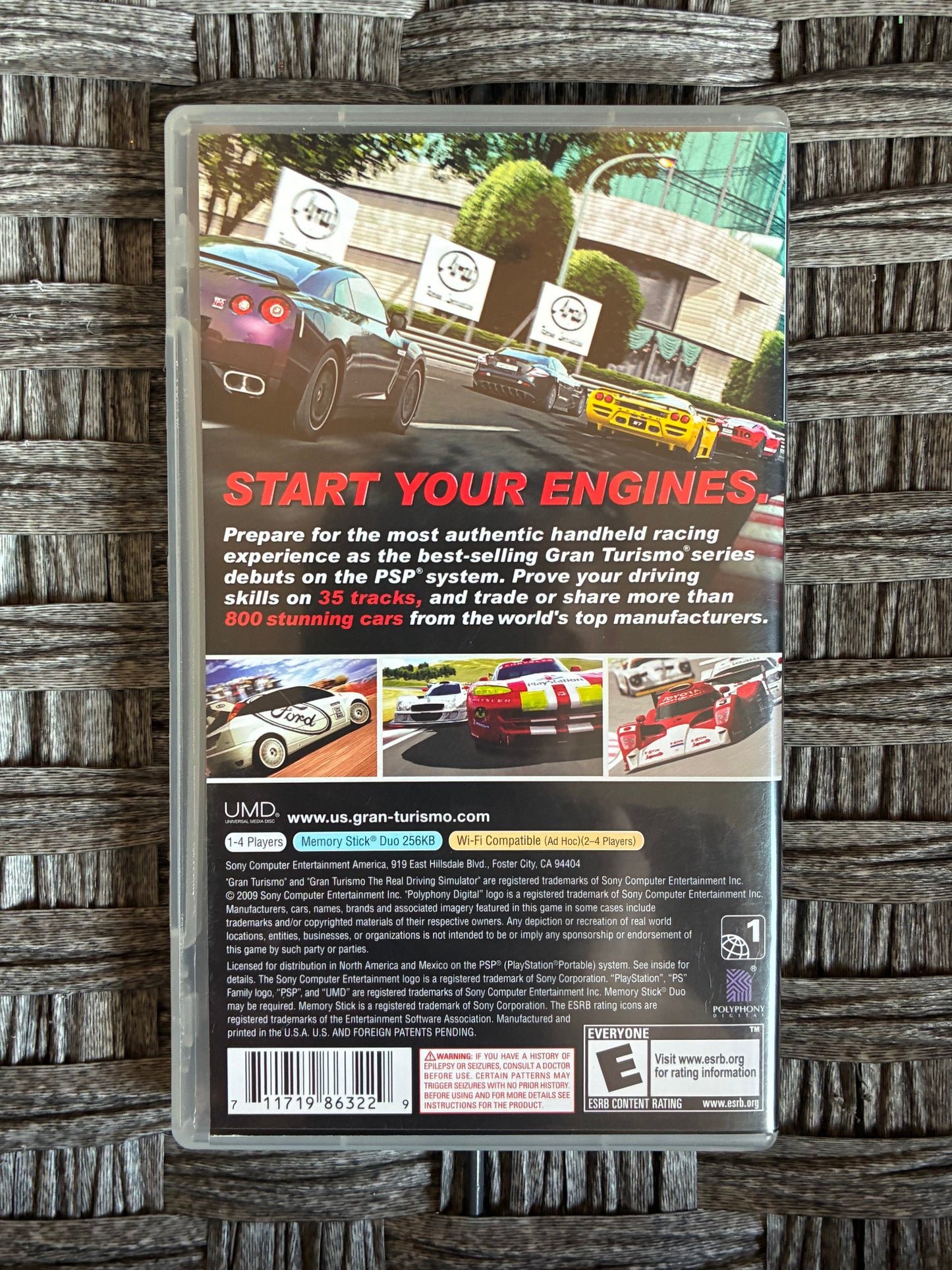 GRAN TURISMO - 2009 SONY - SONY PSP