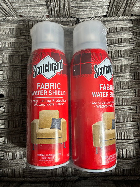 2PK SCOTCHGARD FABRIC WATER SHIELD - LONG LASTING PROTECTION - 10OZ
