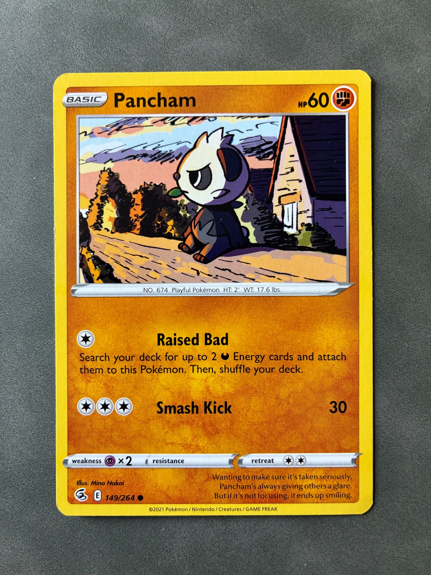 2021 POKEMON TCG - PANCHAM 149/264