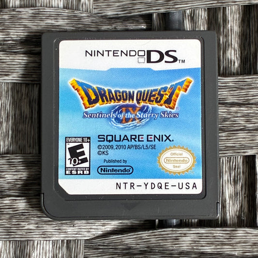 DRAGON QUEST SENTINELS OF THE STORRY SKIES - NINTENDO DS GAME - PRE OWNED GREAT