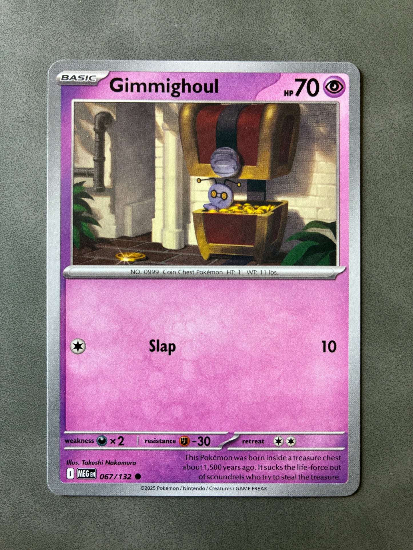 2025 POKEMON TCG (MEG) - GIMMIGHOUL 067/132