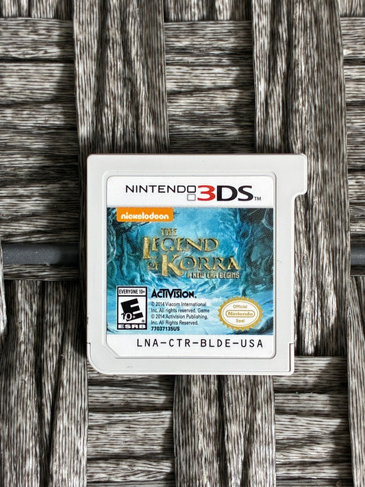 NINTENDO 3DS NICKELODEON THE LEGEND OF KORA A NEW ERA BEGINS - PRE OWNED