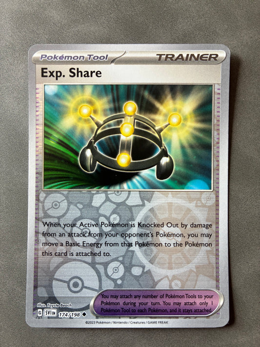 2023 POKEMON TCG SVI - EXP. SHARE 174/198 (REVERSE HOLO) TRAINER POKEMON TOOL