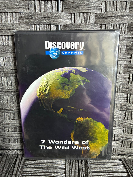 DISCOVERY CHANNEL 7 WONDERS OF THE WILD WEST - DVD - SEALED (2005)