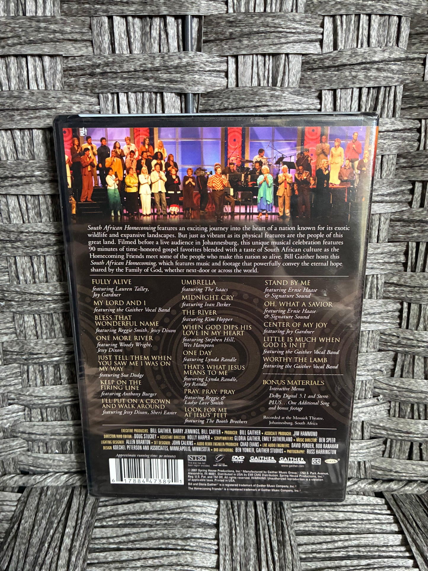 BILL & GLORIA GAITHER PRESENT SOUTH AFRICAN HOMECOMING - GATHER GOSPEL SERIES (2007)