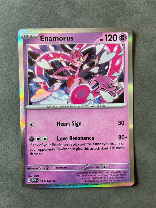 2024 POKEMON TCG TWM - ENAMORUS 093/167 (HOLO)
