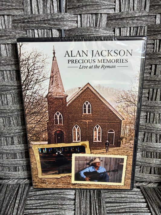 ALAN JACKSON PRECIOUS MEMORIES LIVE AT THE RYMAN (2017) - SEALED